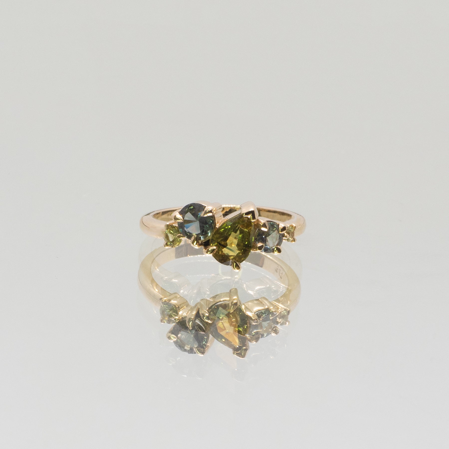 Bespoke - Sapphire Cluster Ring