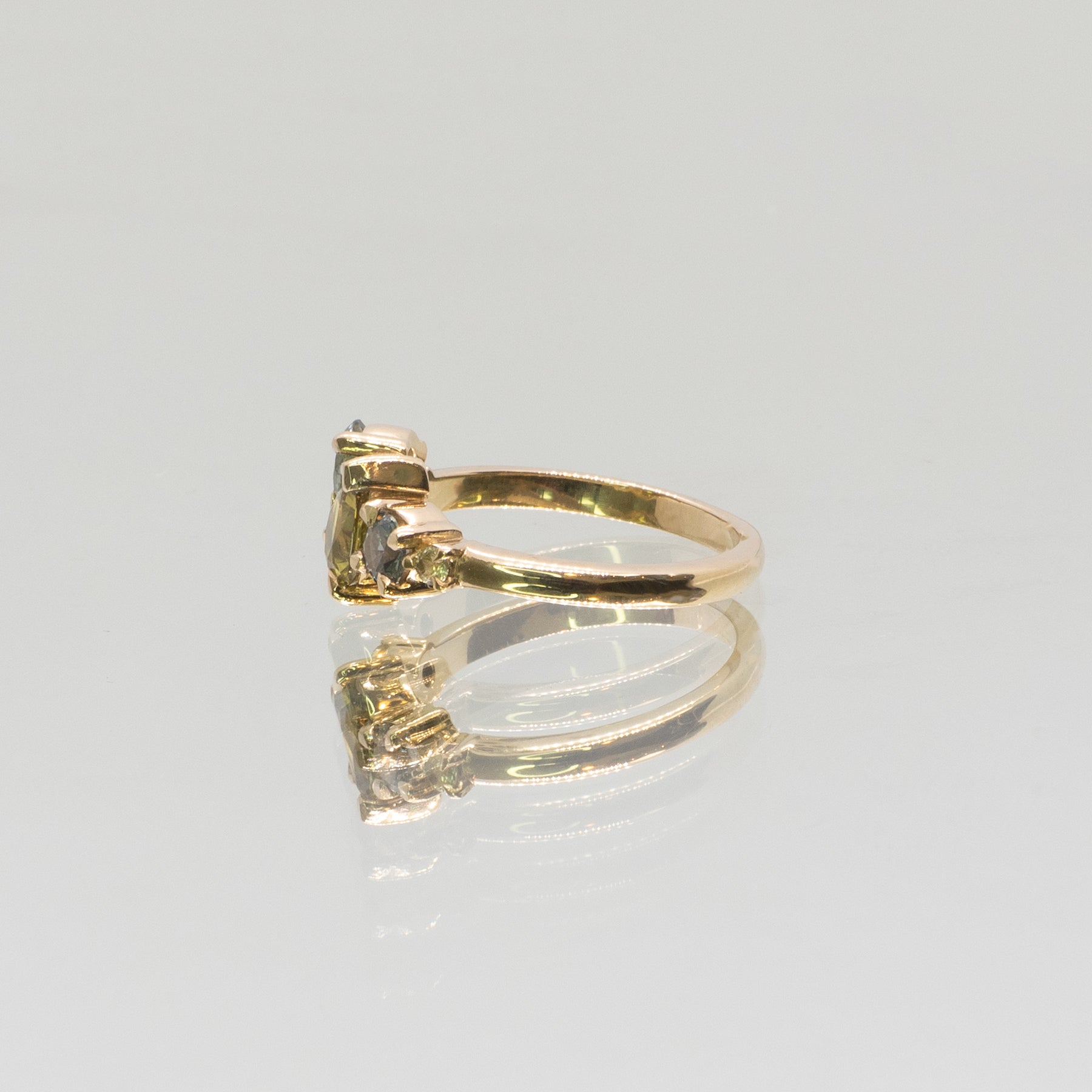 Bespoke - Sapphire Cluster Ring